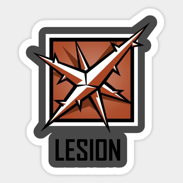 Rainbow Six Siege Lesion Sticker by SwanickShirts